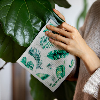 Potting Around - Swedish Sponge Cloth Set + Hook