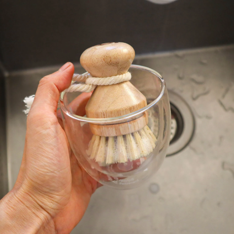 Refillable Sisal Dish Hand Brush