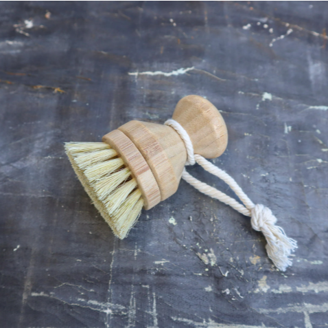 Refillable Sisal Dish Hand Brush