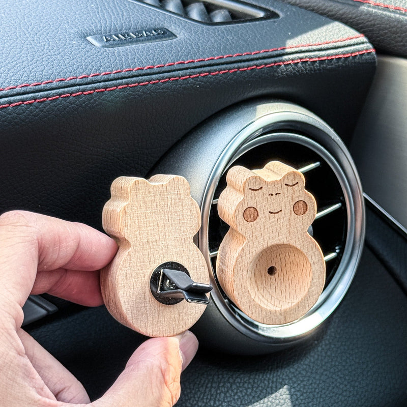 Frog - Wooden Essential Oil Diffuser | Incense Holder