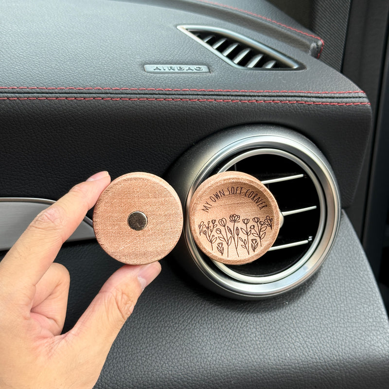My Own Soft Corner - Wooden Essential Oil Diffuser for Car