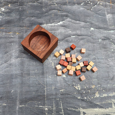 Scent Cube - Refillable Wooden Essential Oil Diffuser