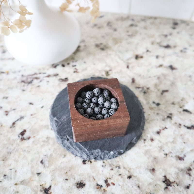 Lava Lake - Refillable Wooden Essential Oil Diffuser