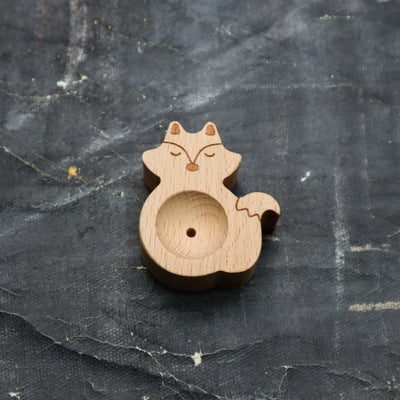 Fox - Wooden Essential Oil Diffuser | Incense Holder