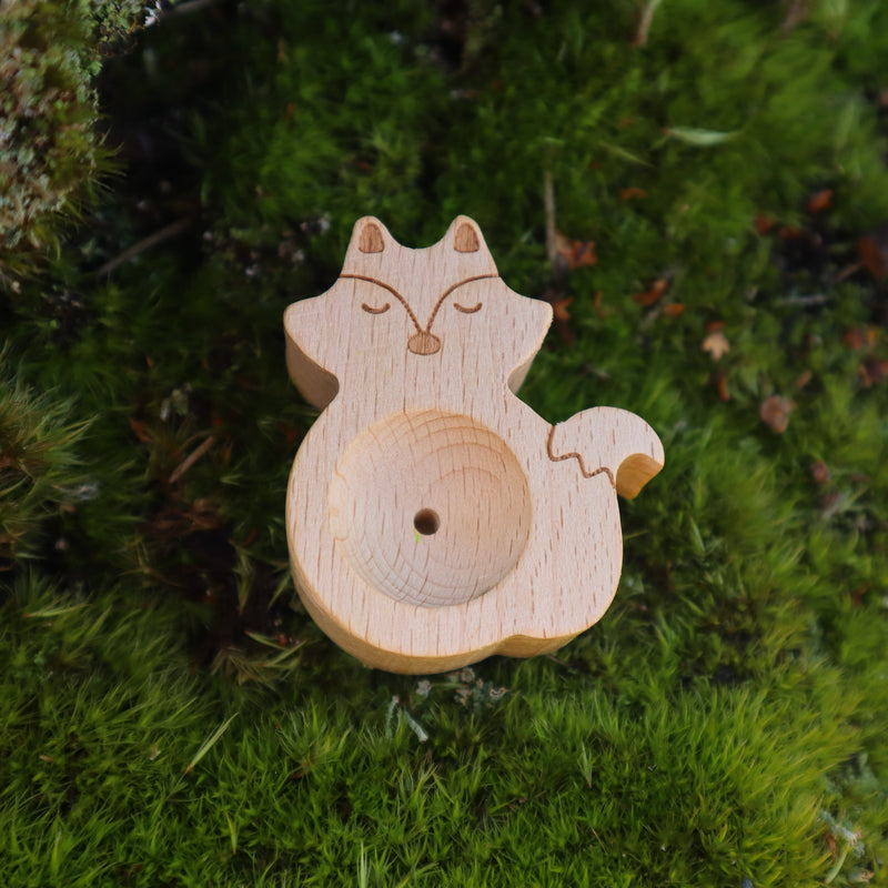 Fox - Wooden Essential Oil Diffuser | Incense Holder