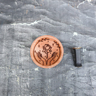 Hand Rose - Wooden Essential Oil Diffuser for Car