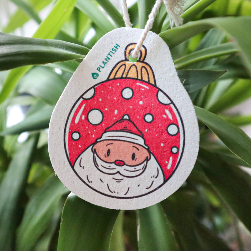 Ornament Santa - Pop up Sponge (Holiday Exclusive)