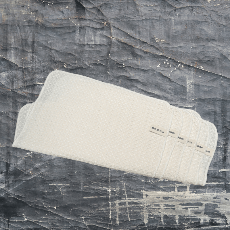 Bamboo Kitchen Cloths + Hook