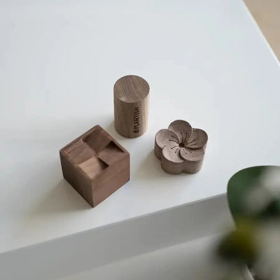 Wooden essential oil diffuser for car, home and on the go.
