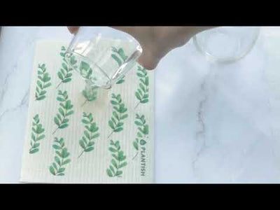 Potting Around - Swedish Sponge Cloth Set + Hook