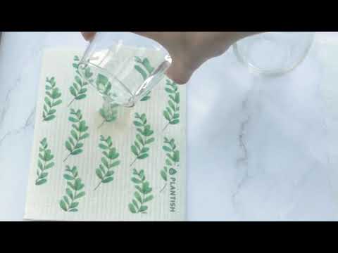 Potting Around - Swedish Sponge Cloth Set + Hook