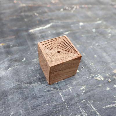 Sinking Maze - Wooden Essential Oil Diffuser | Incense Holder