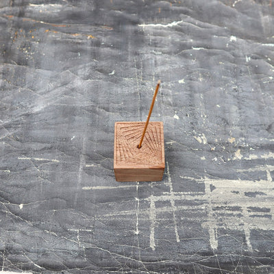 Patterns of Peace - Wooden Essential Oil Diffuser | Incense Holder