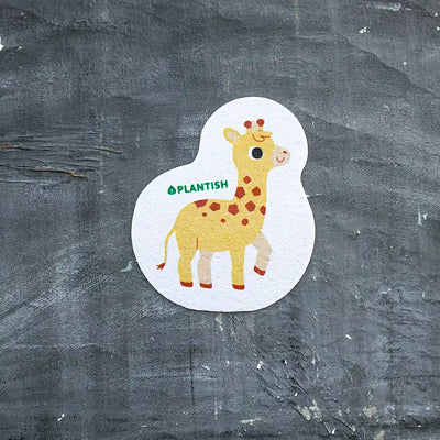 Giraffe reusable kitchen sponge for eco friendly cleaning.