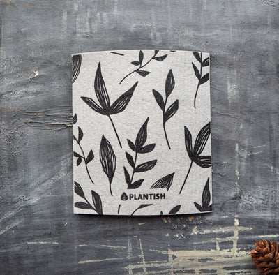 Plantish Future Home & Kitchen Leaf - Swedish Sponge Cloth Set